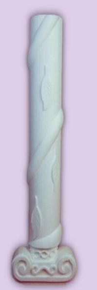 Columna De Hojas Capitel Griego